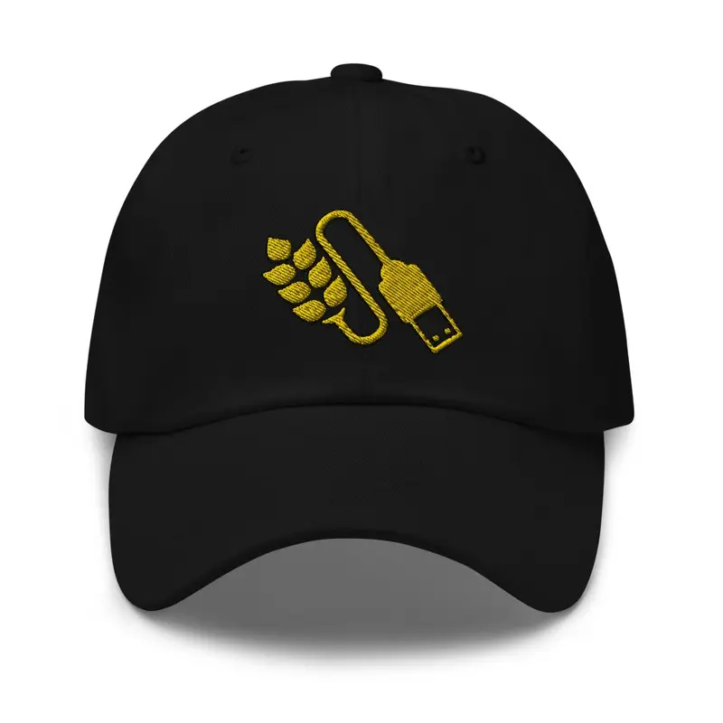 Dad Cap Gold Logo