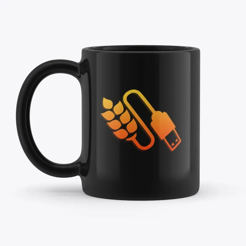 Black Logo Mug